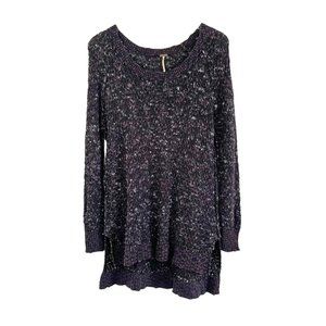 Free People | Jeepster Honeycomb Hi Low Chunky Sweater